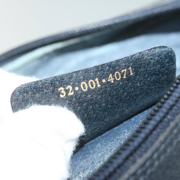 GUCCI GG Supreme Sherry Line Shoulder Bag Red Navy 32 001 4071 Auth ep2607 - Picture 12 of 16